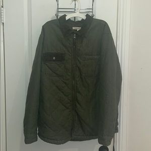 Quilted Pacsun Jacket - Army Green